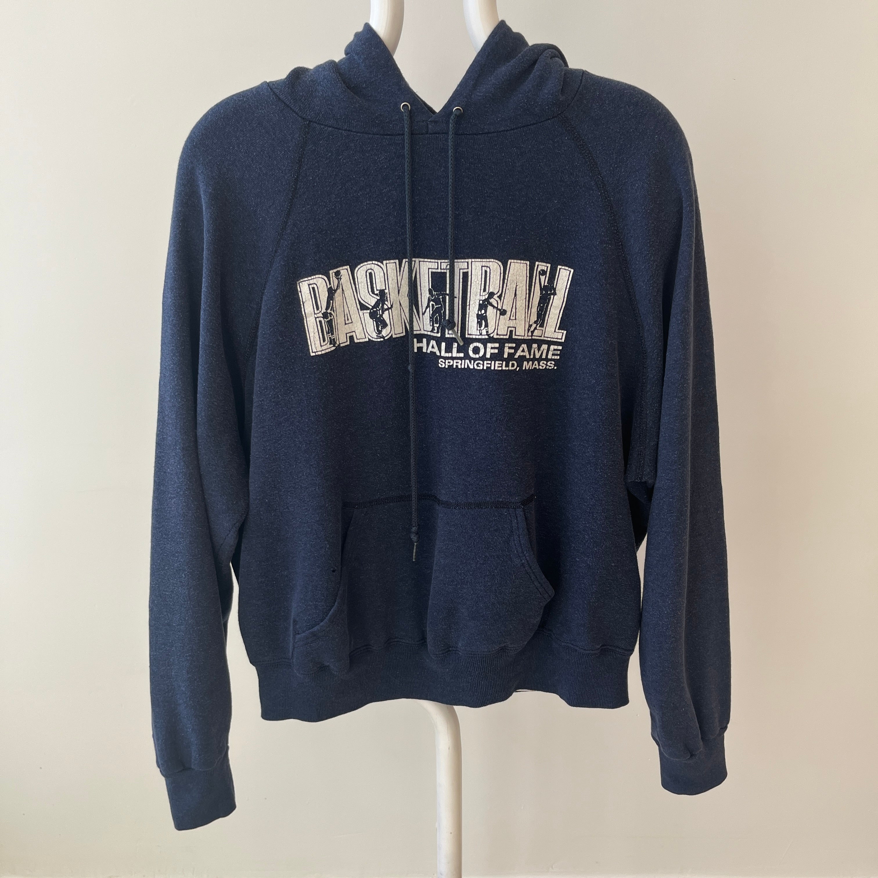 1970/80s Basketball Hall of Fame - Springfield, Mass Pullover Hoodie by Velva Sheen!