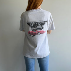 1980s Future Auto Body Cotton T-Shirt with an Excellent Backside