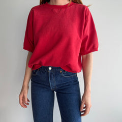 1980s Very Cool Red Warm Up Sweatshirt