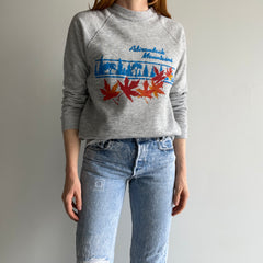 1980s Adirondack Mountains Sweatshirt on a Bassett Walker