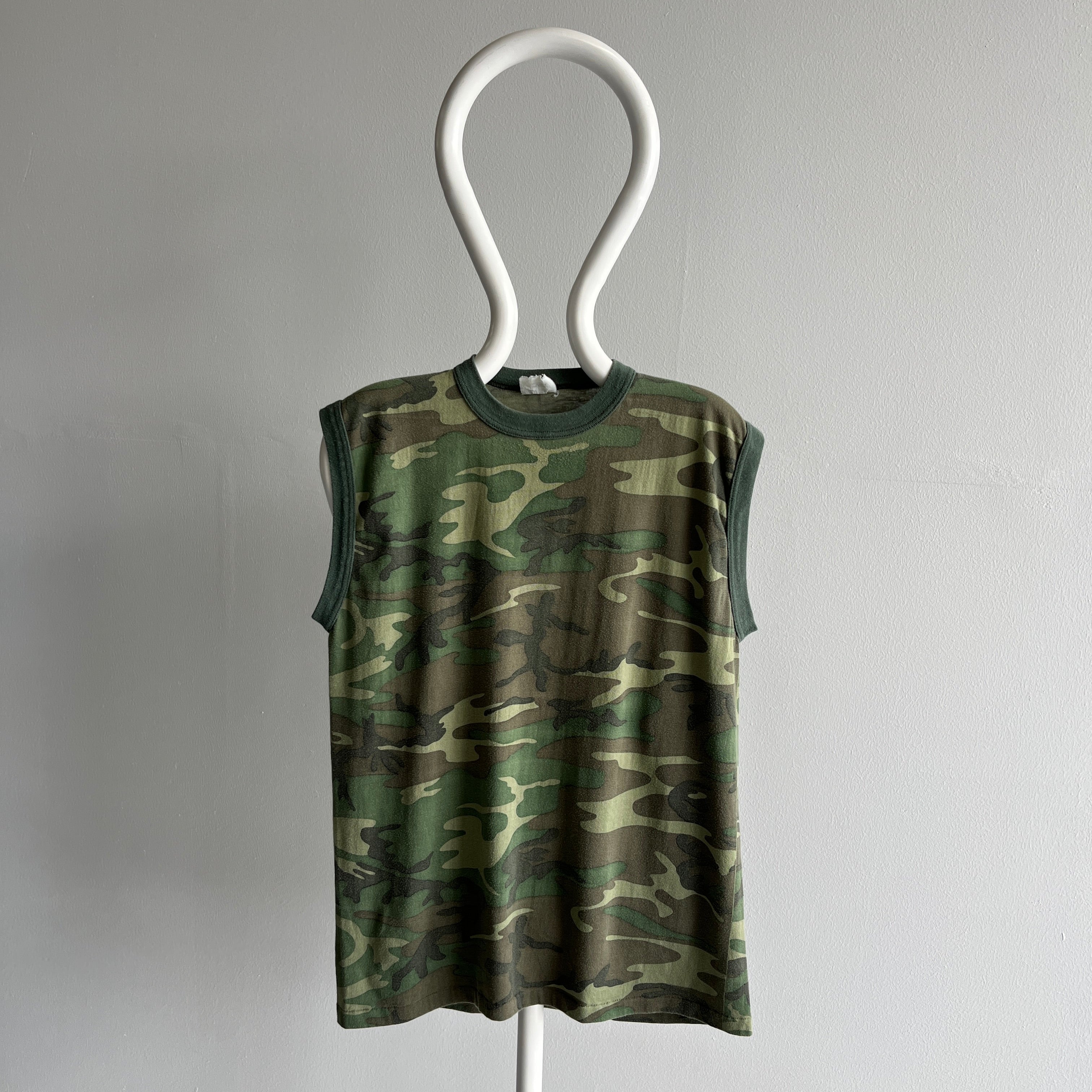 1980s Rothco Camo Muscle Tank