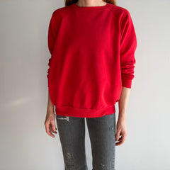 1980s Pannill Chili Pepper Red Raglan