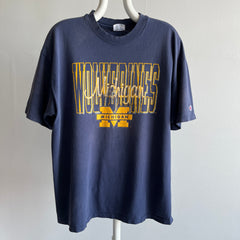 1990s Tattered, Torn and Worn Michigan T