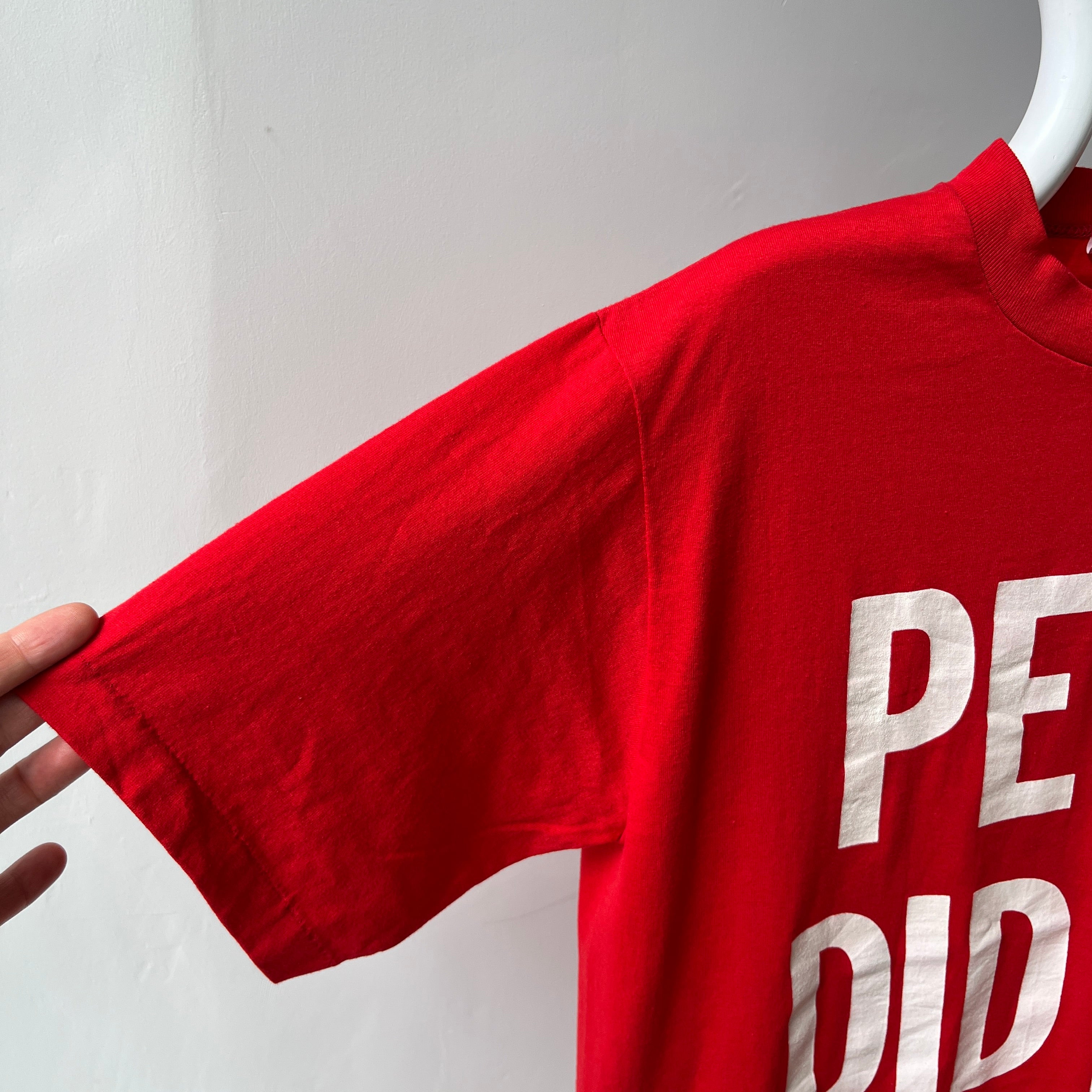 1970/80s Pete Did It T-Shirt by Wolf