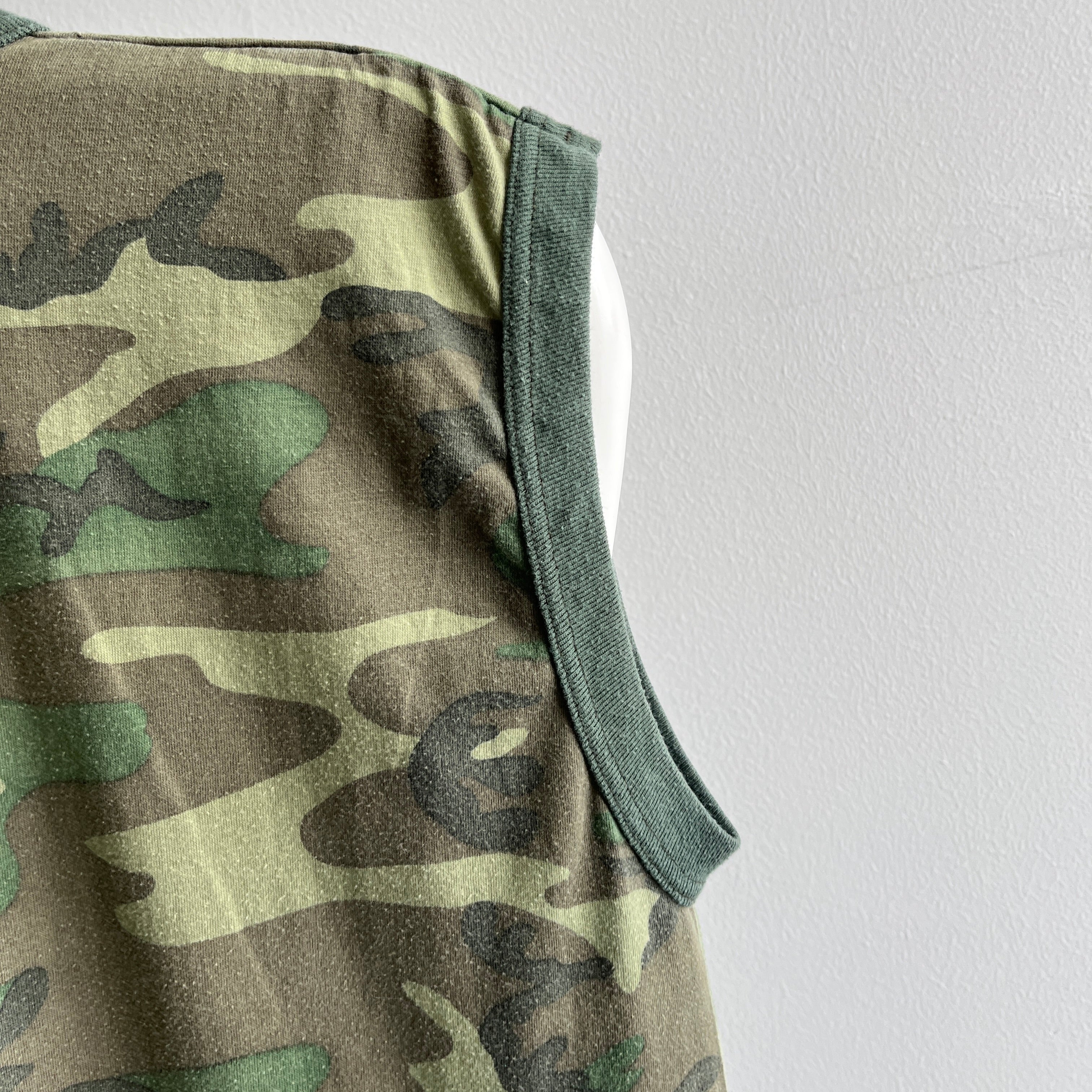 1980s Rothco Camo Muscle Tank