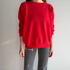 1980s Pannill Chili Pepper Red Raglan