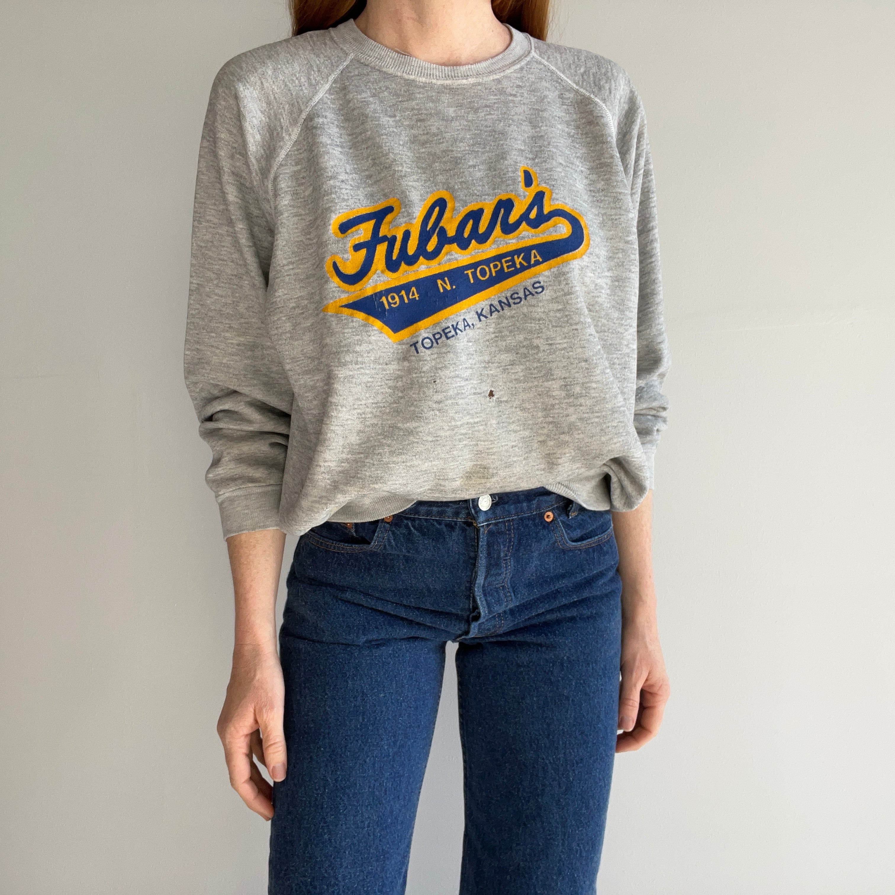 1980s Fubar's Topeka, Kansas Lightly Fubared Sweatshirt