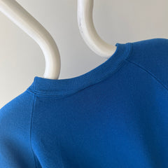 1990s Dodger Blue Raglan with Welding Metal (?) on the Sleeve Cuff - Hmmmmm