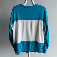 1996 Hit Any Key To Continue Color Block Sweatshirt