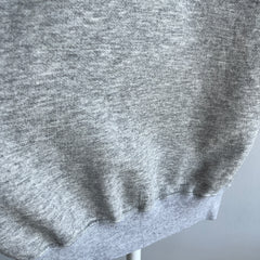 1980/90s Blank Gray Raglan