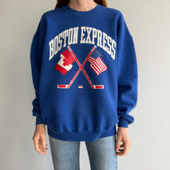 1980/90s Boston Express Hockey Sweatshirt