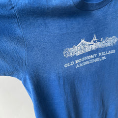 1980s Old Economy Village - Ambridge, PA - Faded T-Shirt