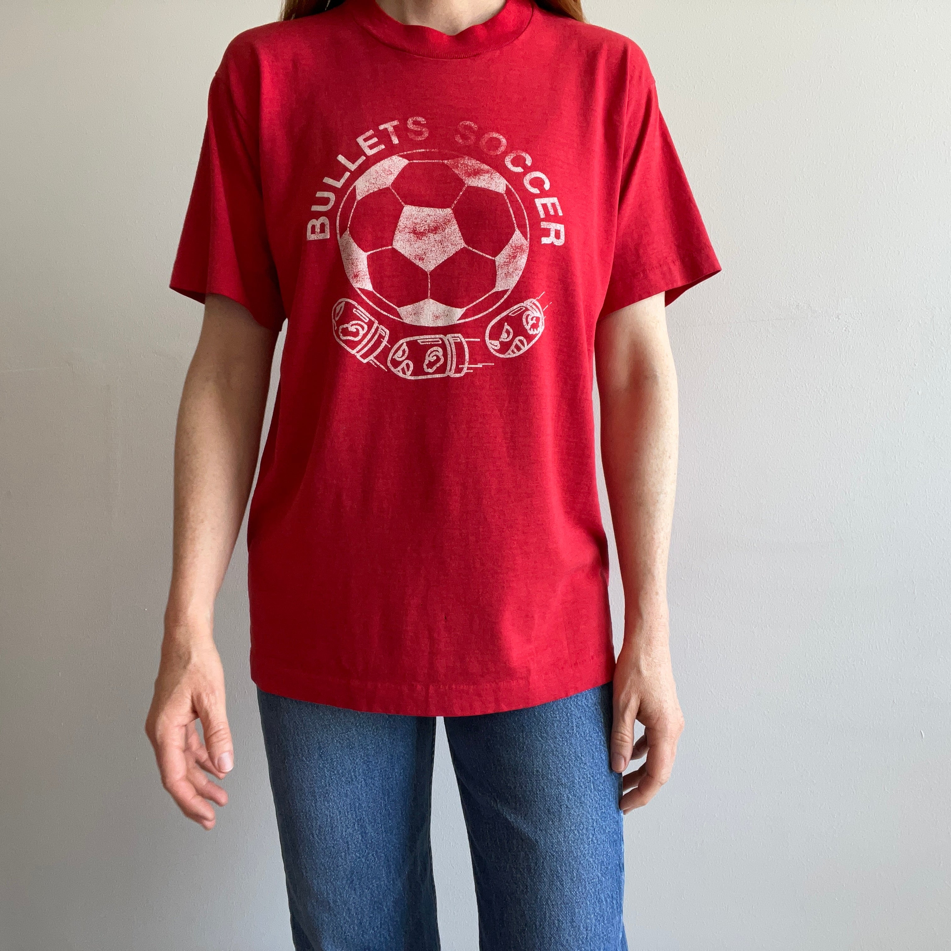 1980s Bullet Soccer T-Shirt