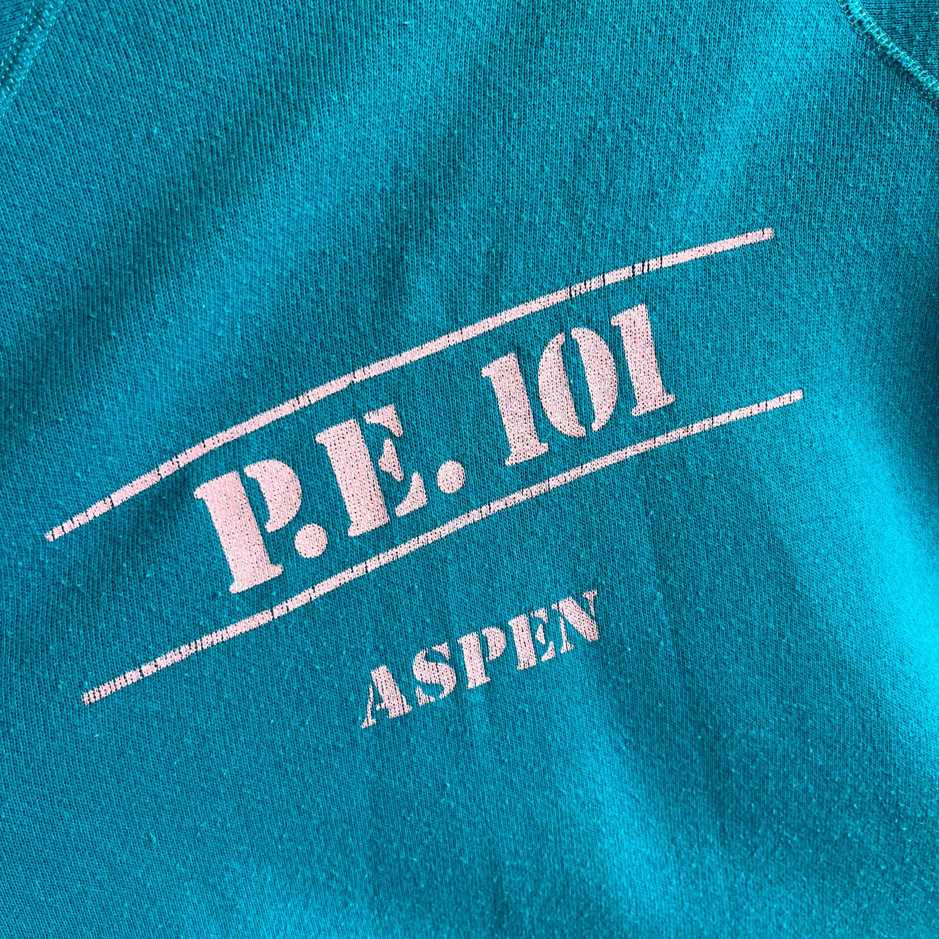 1980s P.E. 101 - Aspen Sweatshirt - Oh My!