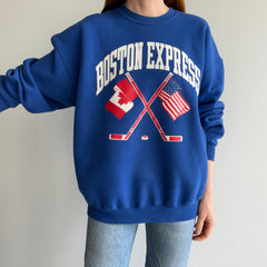 1980/90s Boston Express Hockey Sweatshirt