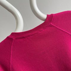 1980s Magenta Pink Lee by Sturdy Sweats Sweatshirt - Great Shape