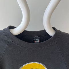 1980s Black Hard Rock Cafe London Raglan Sweatshirt