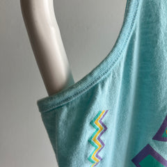 1980s Surf Club Tank - HELLO SUMMER