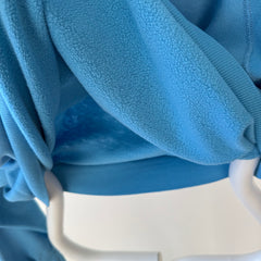 1970/80s Thin and Slouchy Sky Blue Sweatshirt - !!!!