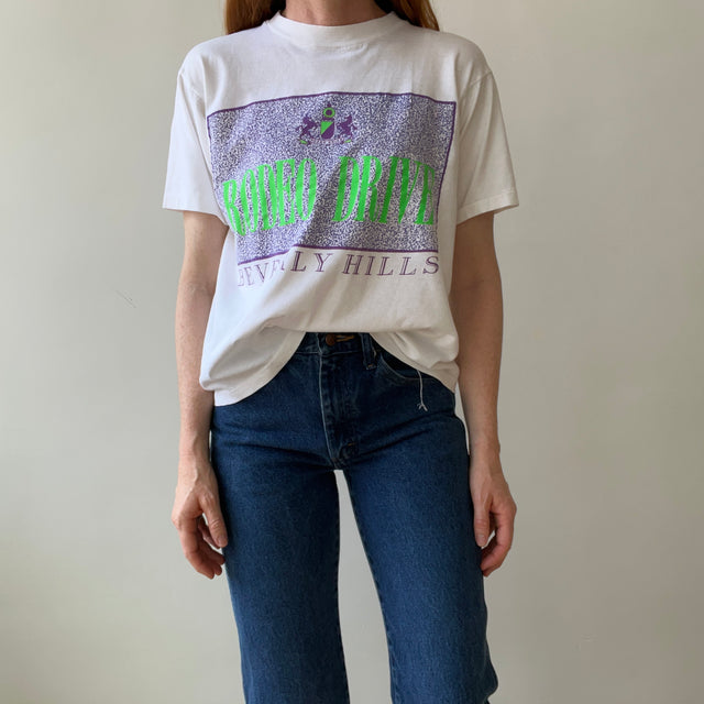 1980s Rodeo Drive Beverly Hills T-Shirt - Personal Collection Piece