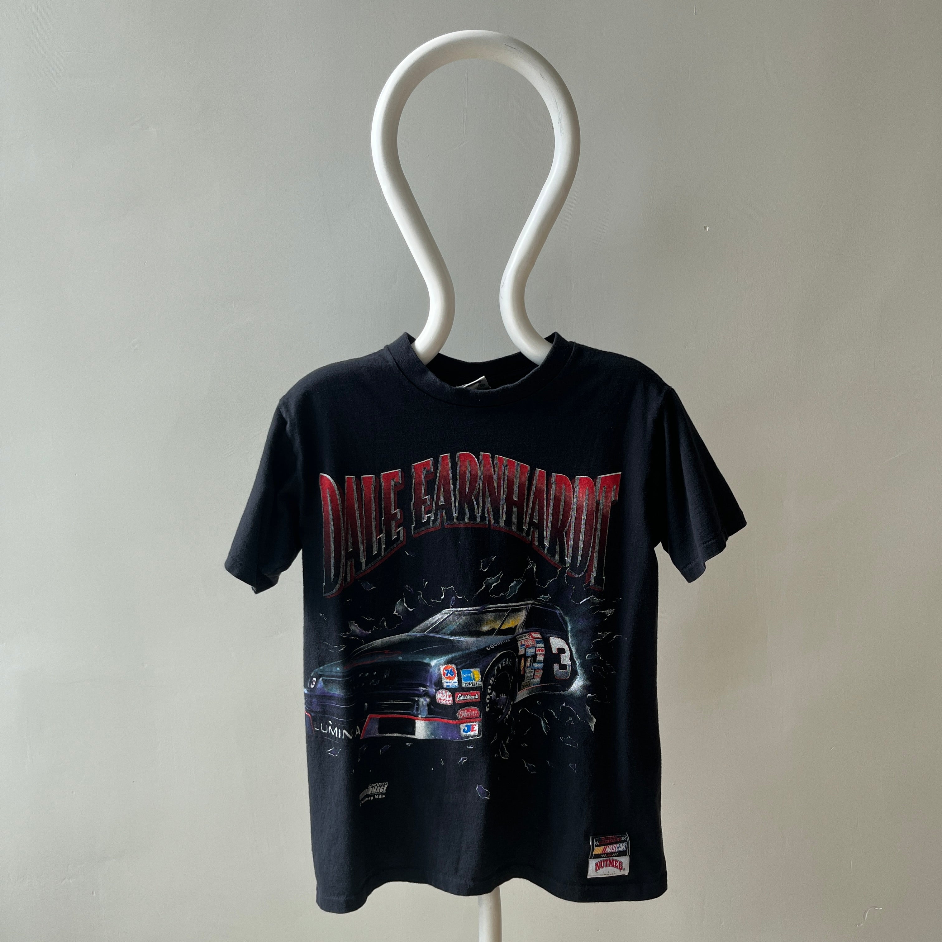 1990s Dale Earnhardt NASCAR Front and Back T-Shirt - WOWOWOWOW