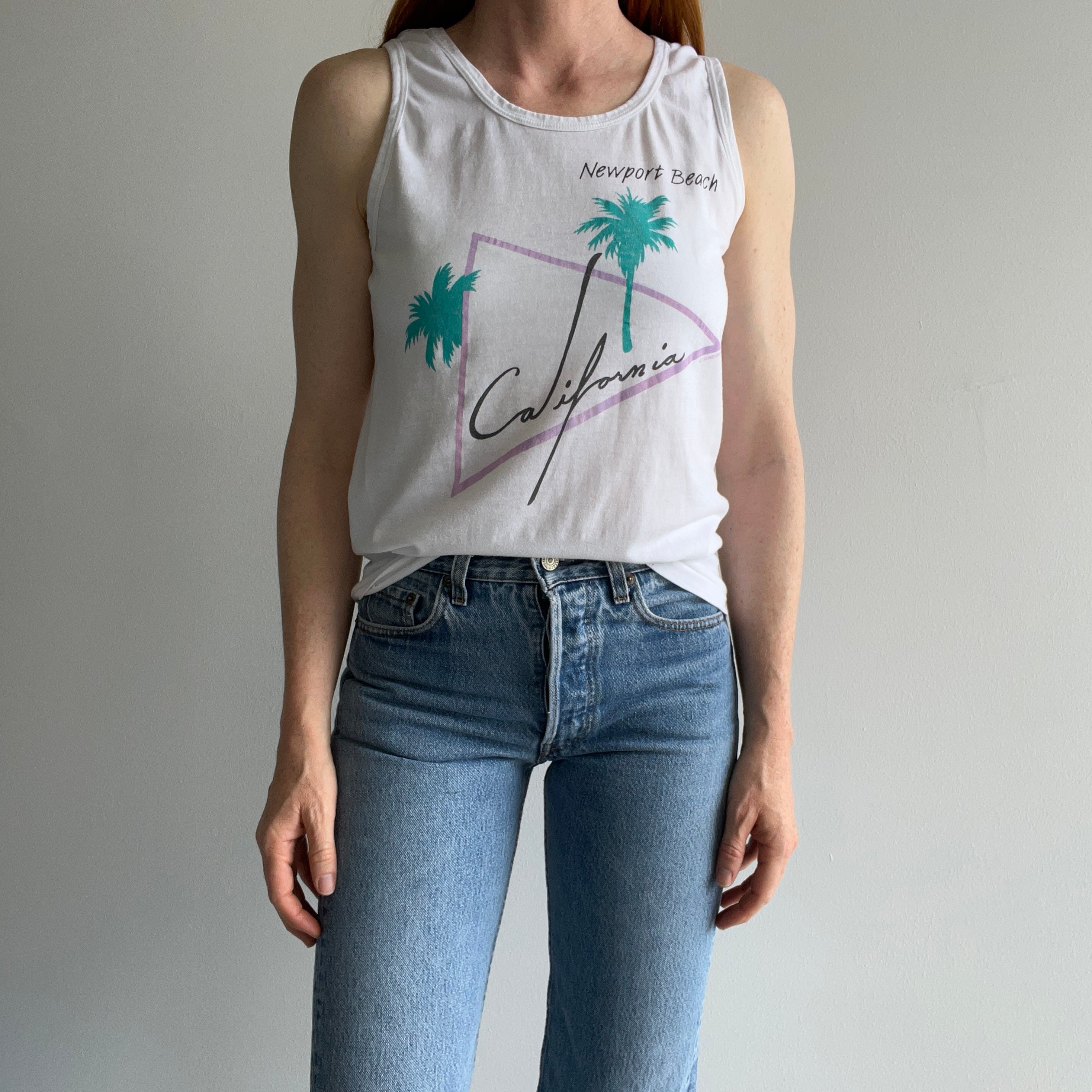 1980s Newport Beach, California Tank Top