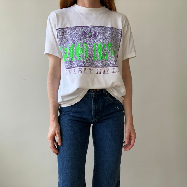 1980s Rodeo Drive Beverly Hills T-Shirt - Personal Collection Piece