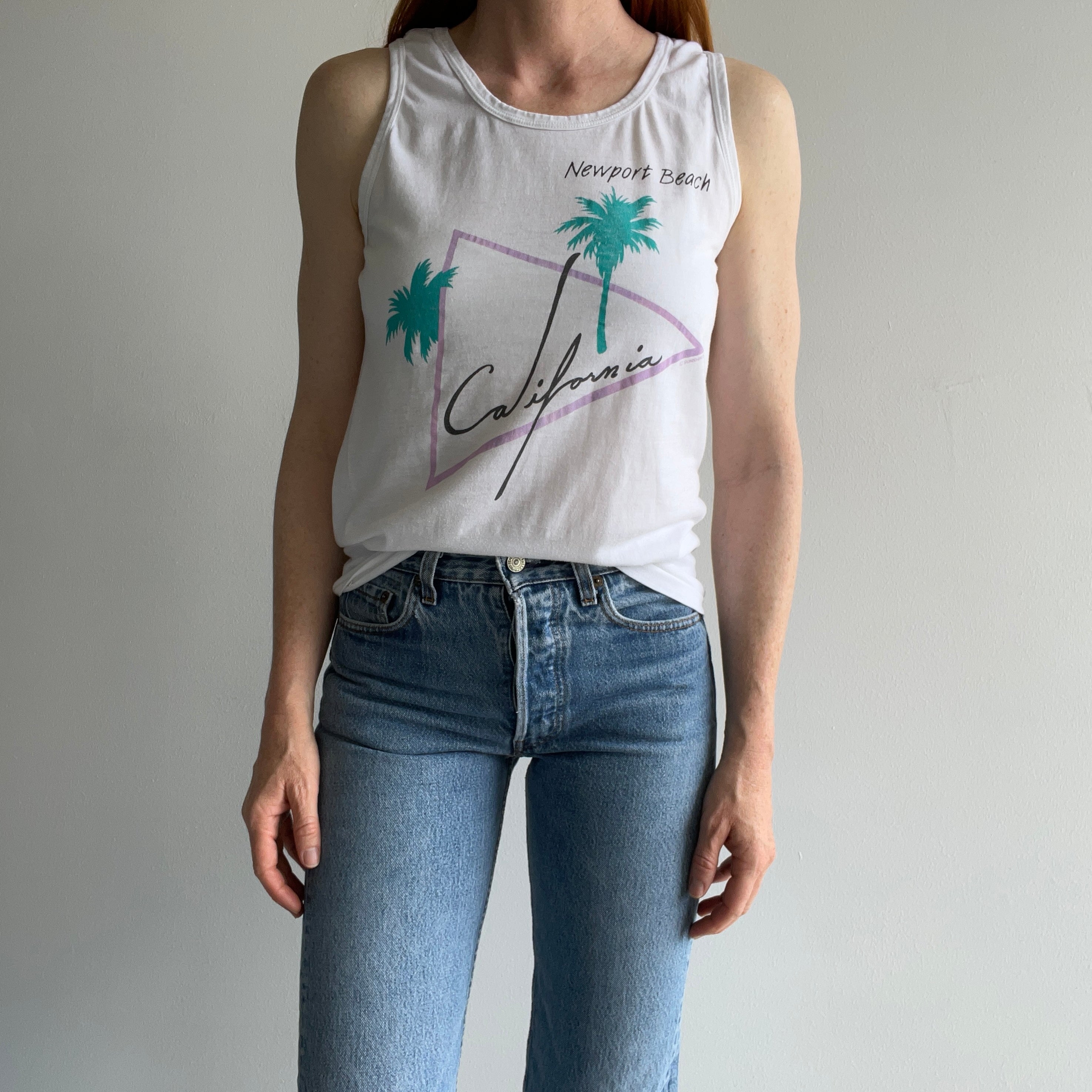 1980s Newport Beach, California Tank Top