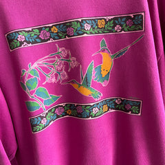 1980s Hummingbird Sweatshirt - Awwwww