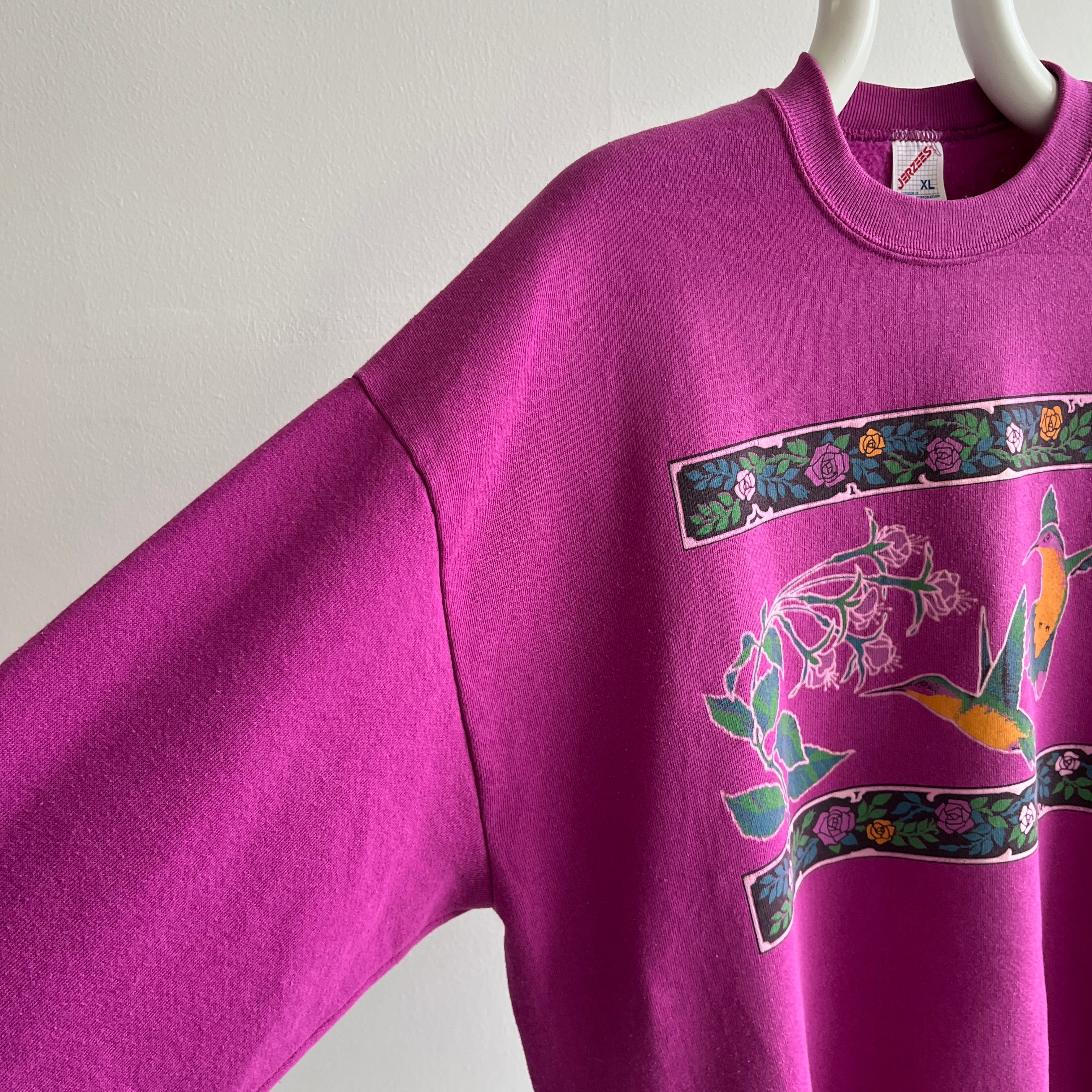 1980s Hummingbird Sweatshirt - Awwwww