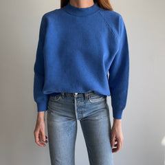 1980s Blank Blue FOTL Sweatshirt - Killer Cut