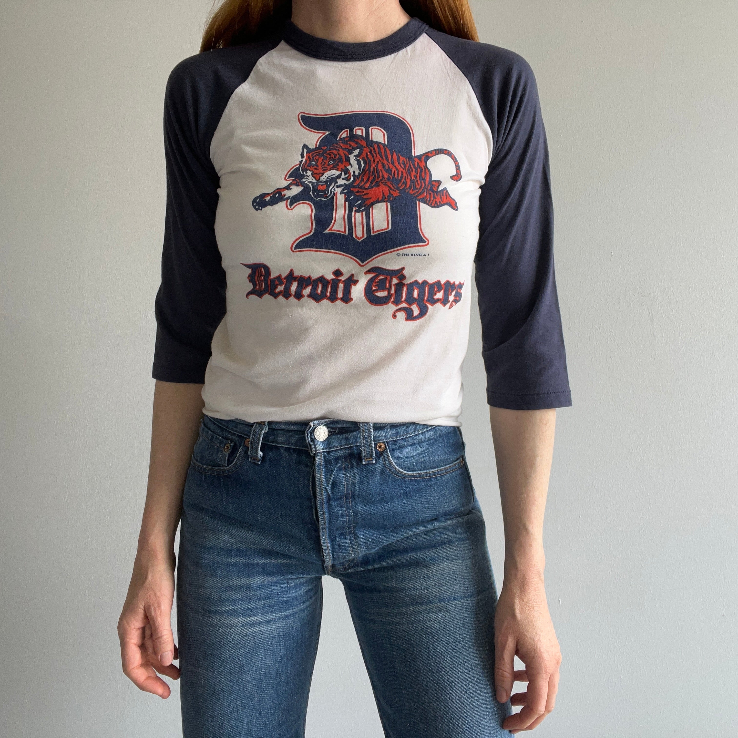 1984 Detroit Tigers World Series Baseball T-Shirt