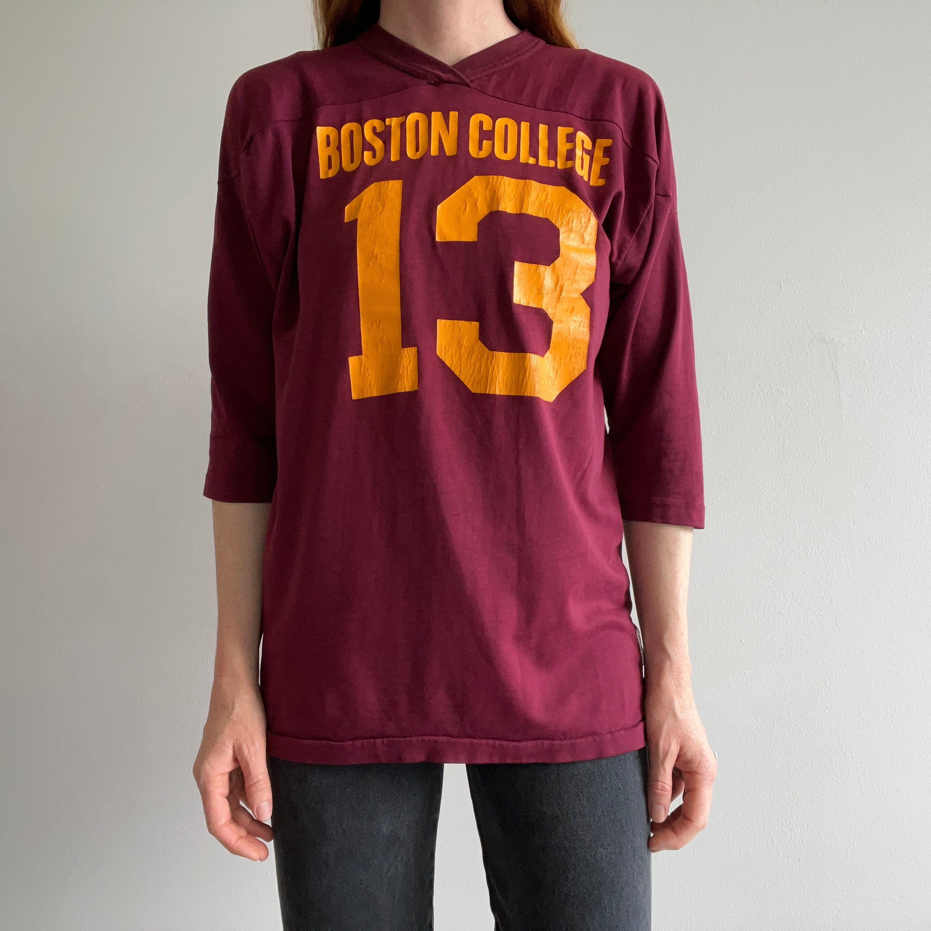 1970s Champion Brand Boston College Football Shirt