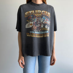 1970s Tattered Torn and Beautifully Worn USC - FIGHT ON - Cotton T-Shirt by Artex