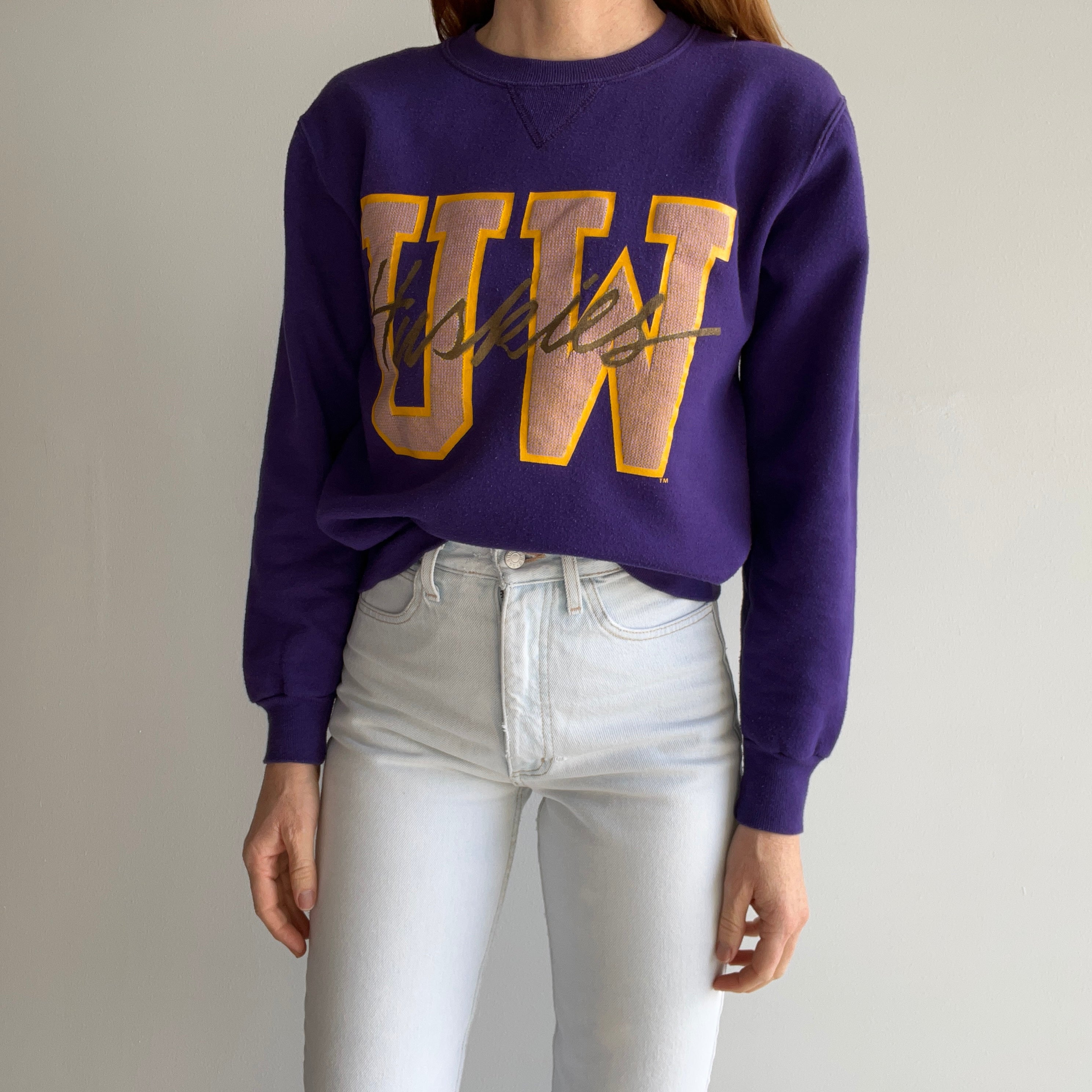 1980/90s University of Washington Huskers Sweatshirt by Russell