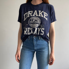 1970s Drake Relay Epically Paint Splattered T-Shirt by RUSSELL!!!!!!!!