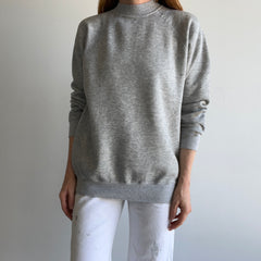 1980/90s Blank Gray Raglan