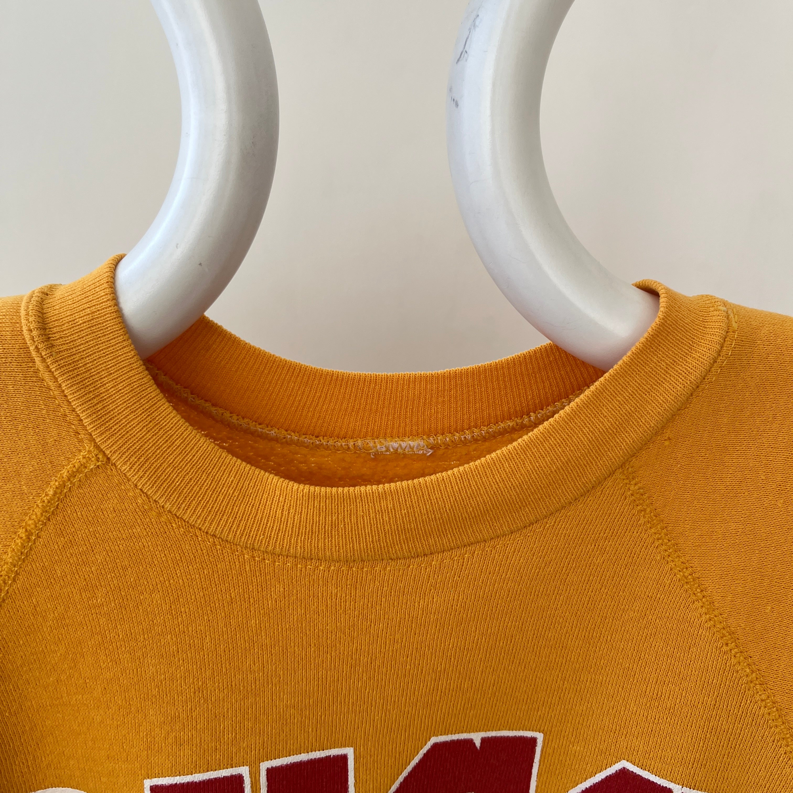 1980s Yellow USC Trojans Sweatshirt