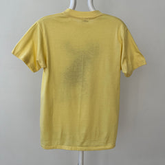 1980s Yellow Maine Moose T Shirt