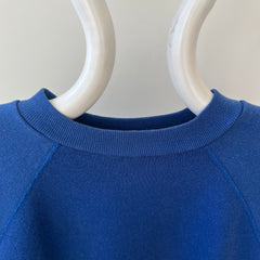 1980s Blue Benetton Italy Sweatshirt !!!!!!