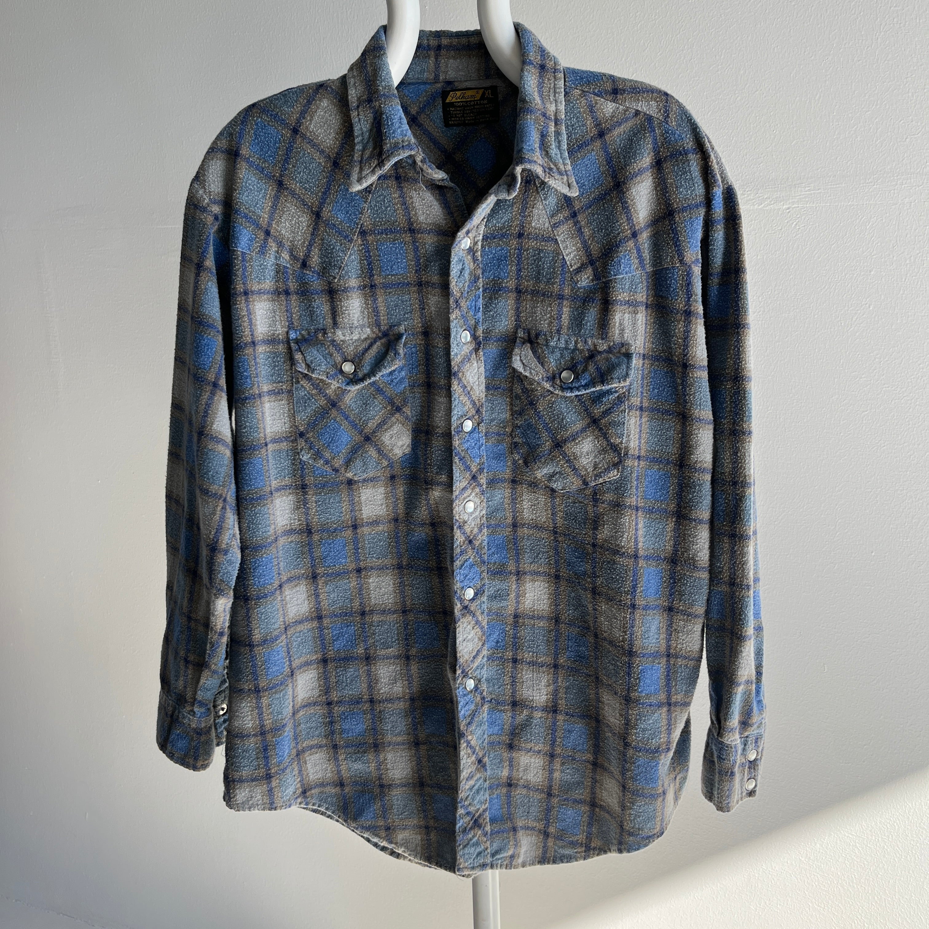 1980 Heavyweight Cotton Cowboy Flannel