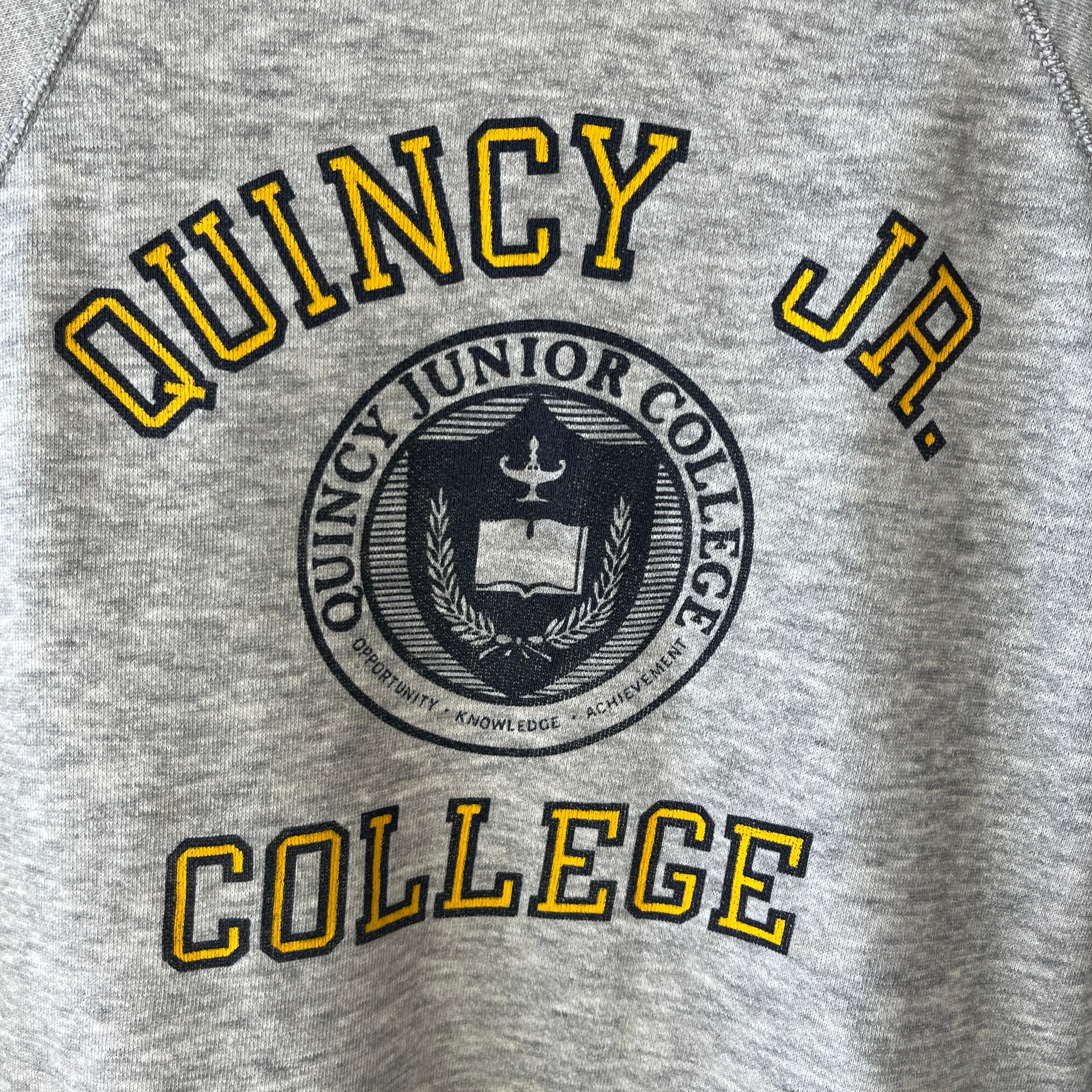 1980s Quincy Jr. College Sweatshirt