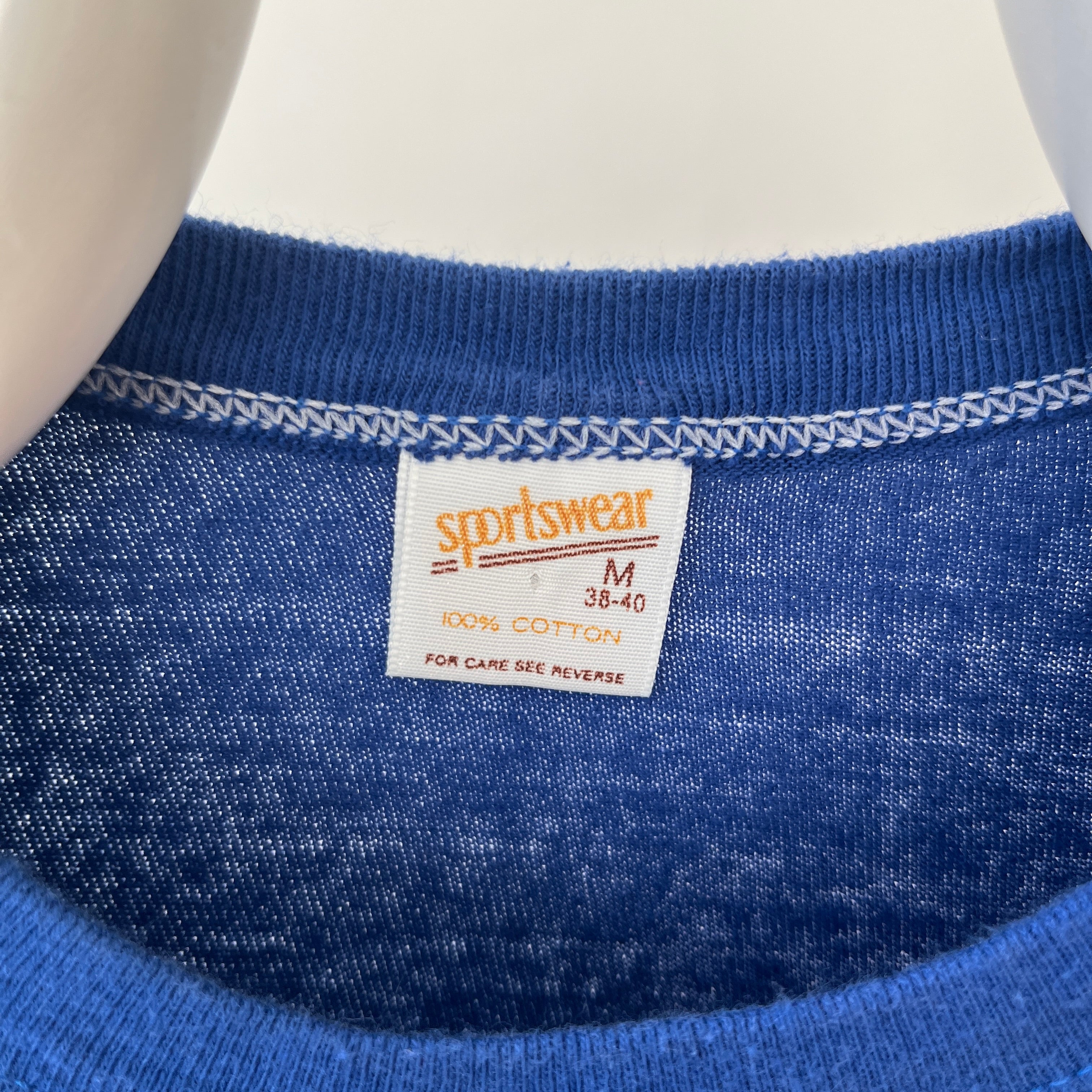 1978 Blue Kentucky NCAA Champs T Shirt - A Good One