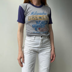 1982 Milwaukee Brewers World Series Color Block T-Shirt