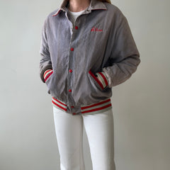 1970s St. Bernard Corduroy Baseball Letter Jacket That Belonged To Allan - Perfect Sunfading