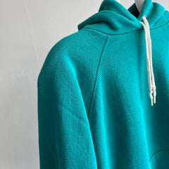 1980s Teal Hoodie by Pannill - Great Shape