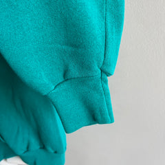 1980s Teal Hoodie by Pannill - Great Shape