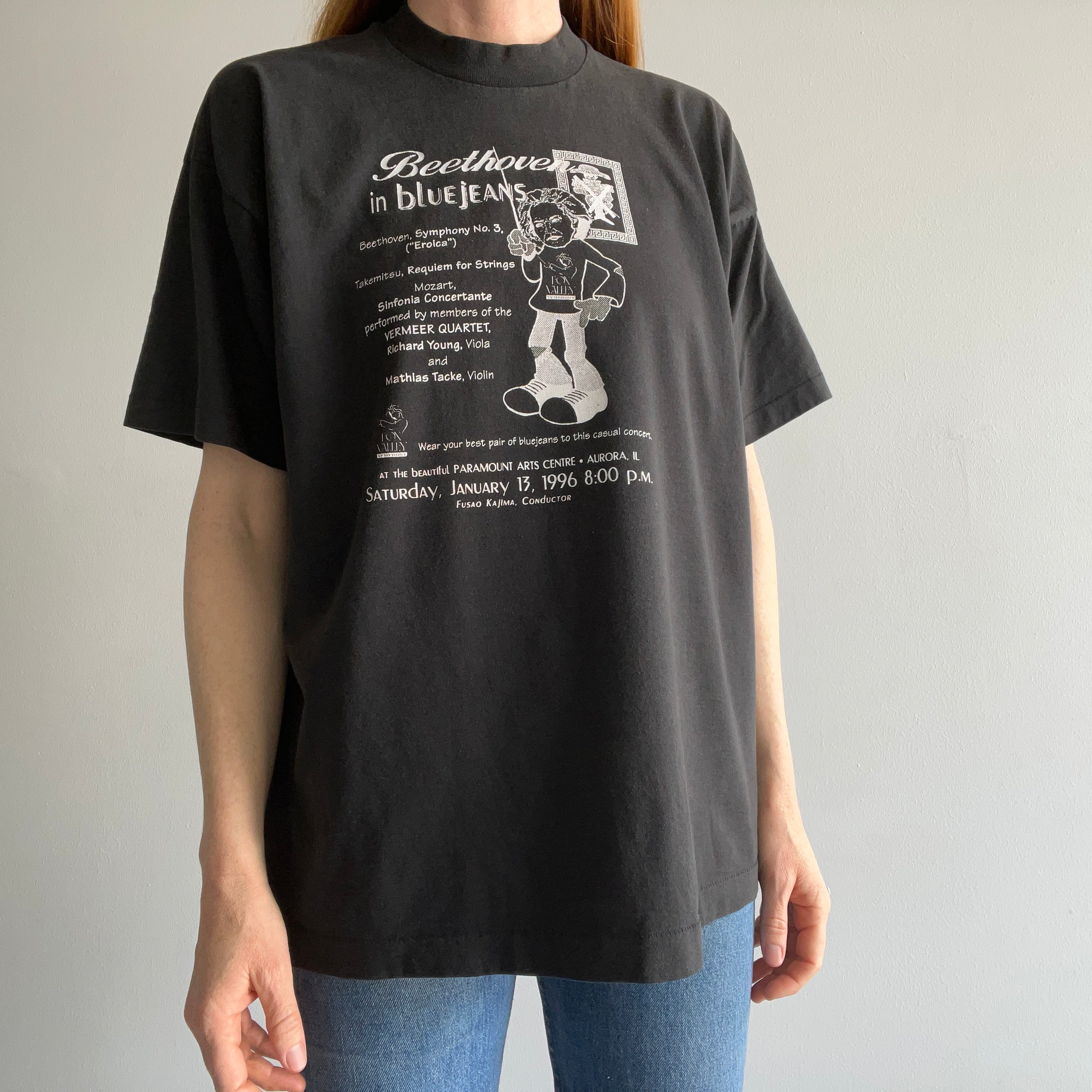 1996 Beethoven in Blue Jeans Concert T-Shirt - I Mean.... !!!