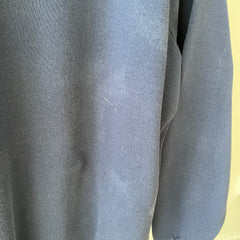 1990s Blank Navy Sweatshirt