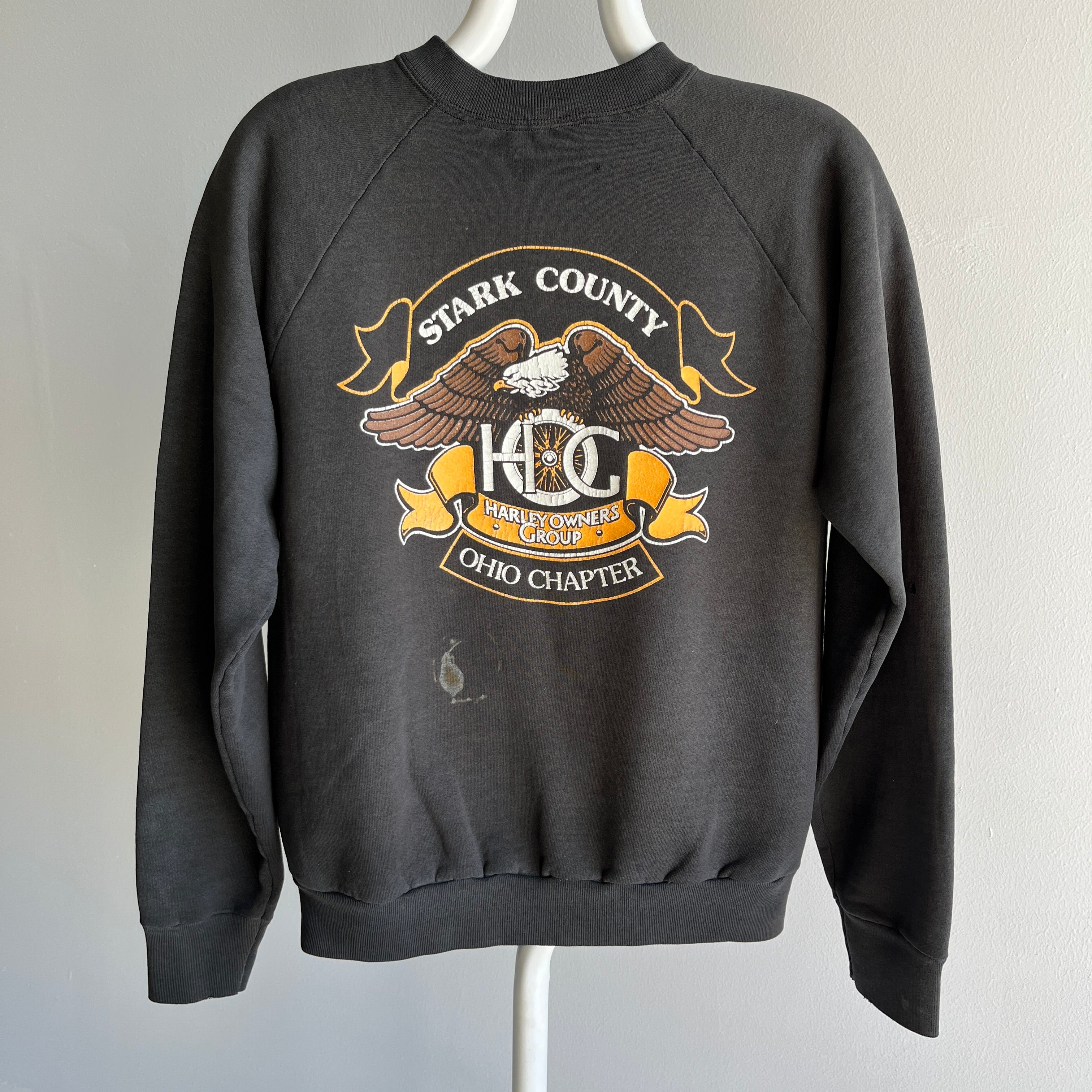 1988/9 Harley Sweatshirt - THE. BACK. SIDE.